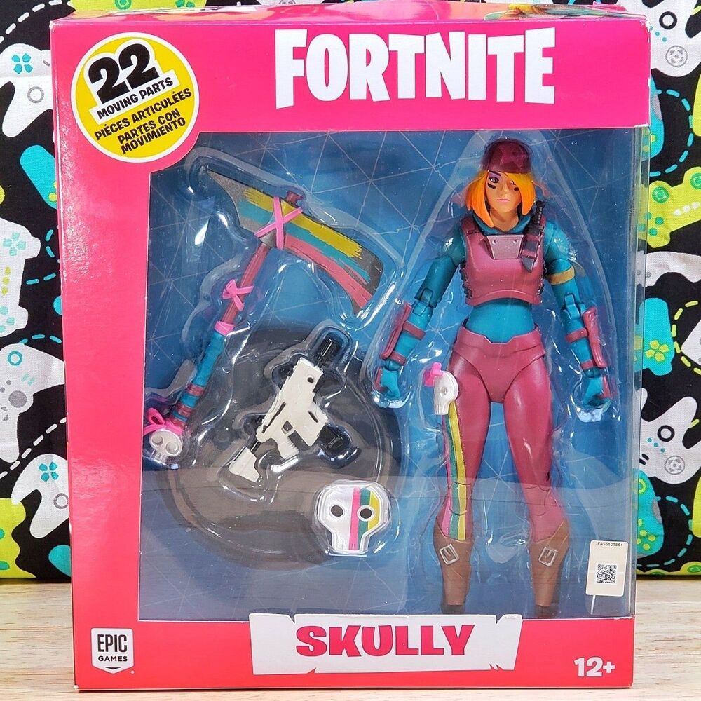 McFarlane Toys Epic Games Skully 7" Fortnite Collectible Action Figure New